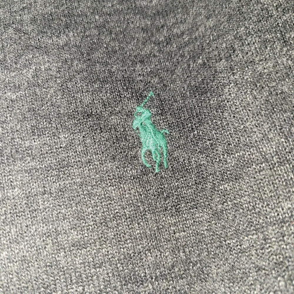 Polo‎ Ralph Lauren 1/4 Zip Pullover Men's Size XLT Tall Black Green Pony